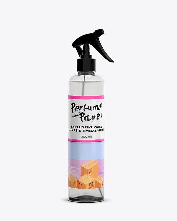 PAZ 200 ml - SPRAY Perfume para Caixa e Embalagens - Perfume para Papel