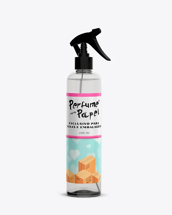 LOVE 200 ml - SPRAY Perfume para Caixa e Embalagens - Perfume para Papel