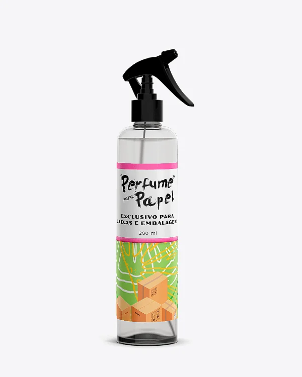 LEMON 200 ml - SPRAY Perfume para Caixa e Embalagens - Perfume para Papel