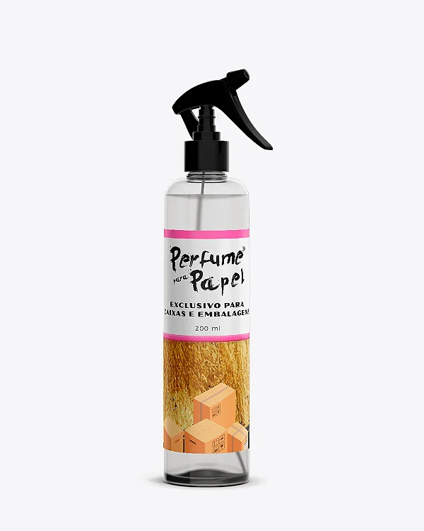 GOLD 200 ml - SPRAY Perfume para Caixa e Embalagens - Perfume para Papel