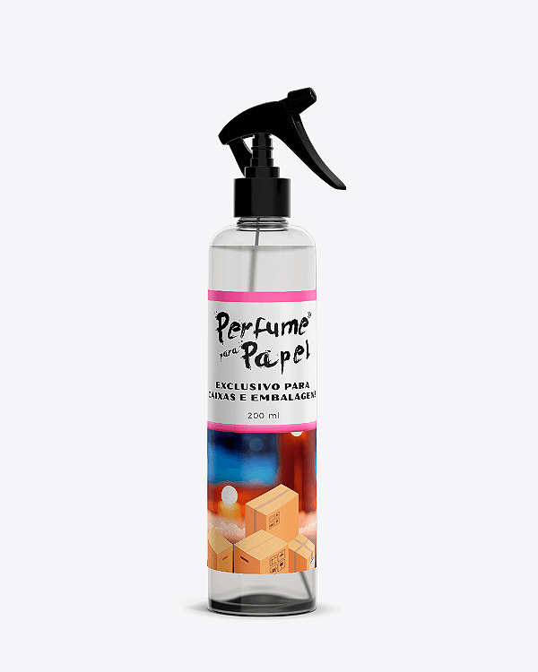 GENGIBRE 200 ml - SPRAY Perfume para Caixa e Embalagens - Perfume para Papel