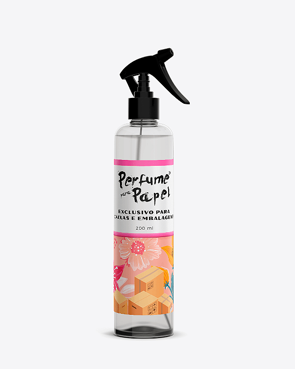 FLOR DO CAMPO 200 ml - SPRAY Perfume para Caixa e Embalagens - Perfume para Papel