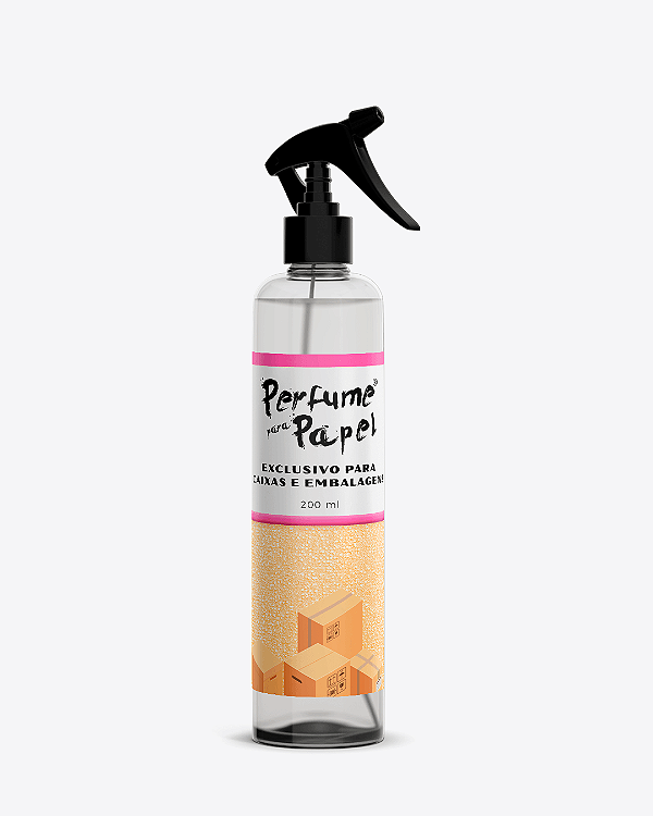 EXPLOSÃO 200 ml - SPRAY Perfume para Caixa e Embalagens - Perfume para Papel