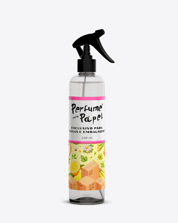 CLARISSE 200 ml - SPRAY Perfume para Caixa e Embalagens - Perfume para Papel