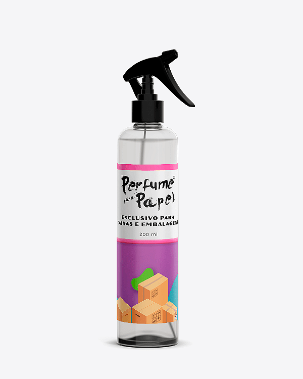 CHICLETE 200 ml - SPRAY Perfume para Caixa e Embalagens - Perfume para Papel