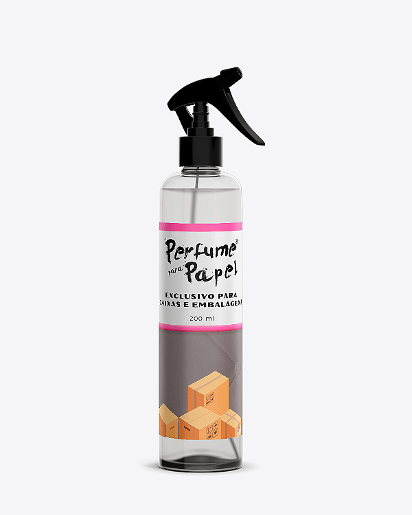 CARTONAGEM DE LUXO 200 ml - SPRAY Perfume para Caixa e Embalagens - Perfume para Papel