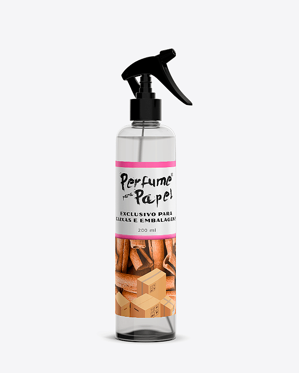 CANELA 200 ml - SPRAY Perfume para Caixa e Embalagens - Perfume para Papel