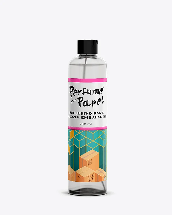 SAUDADE 200 ml - REFIL Perfume para Caixa e Embalagens - Perfume para Papel