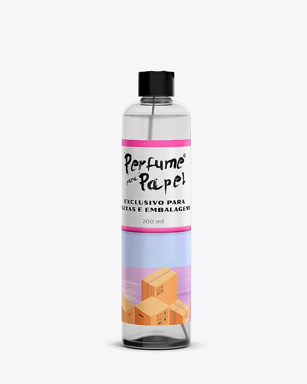 PAZ 200 ml - REFIL Perfume para Caixa e Embalagens - Perfume para Papel