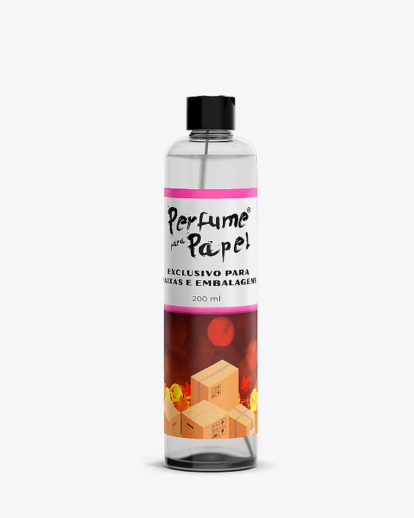 MISTÉRIO 200 ml - REFIL Perfume para Caixa e Embalagens - Perfume para Papel