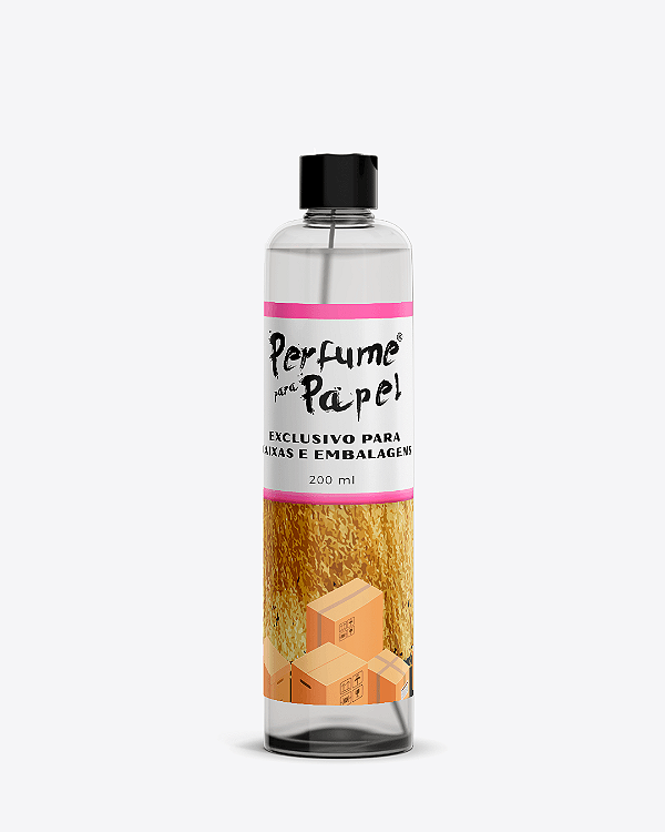 GOLD 200 ml - REFIL Perfume para Caixa e Embalagens - Perfume para Papel