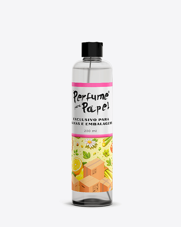 CLARISSE 200 ml - REFIL Perfume para Caixa e Embalagens - Perfume para Papel