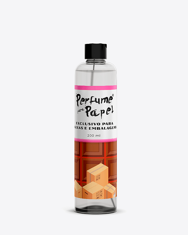 CHOCOLATE 200 ml - REFIL Perfume para Caixa e Embalagens - Perfume para Papel