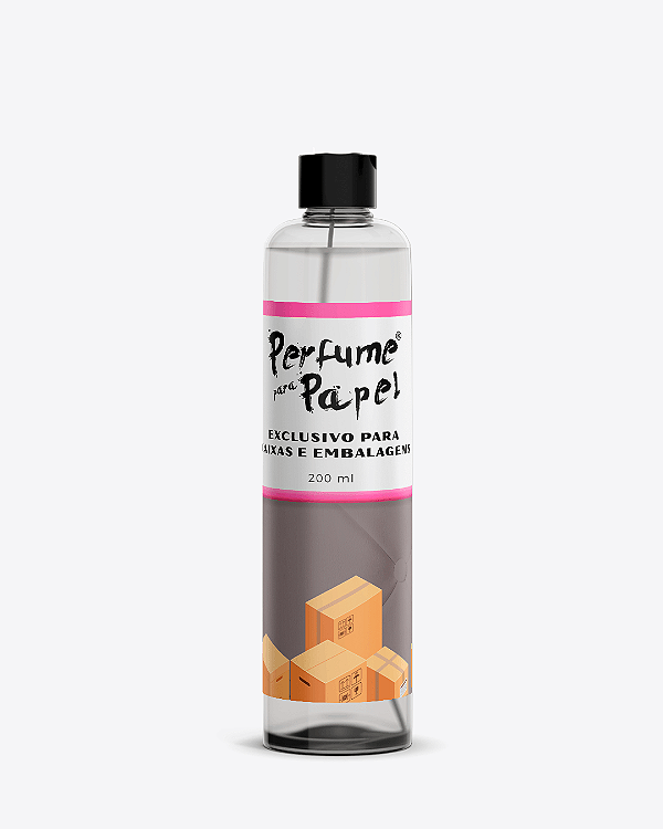 CARTONAGEM DE LUXO 200 ml - REFIL Perfume para Caixa e Embalagens - Perfume para Papel