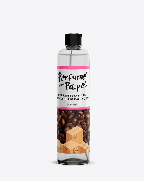 CAFÉ 200 ml - REFIL Perfume para Caixa e Embalagens - Perfume para Papel