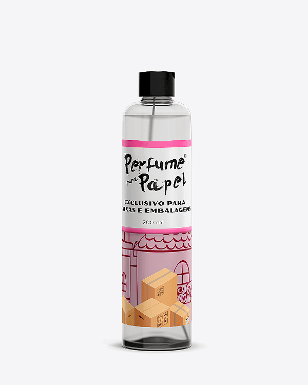 BAUNILHA 200 ml - REFIL Perfume para Caixa e Embalagens - Perfume para Papel