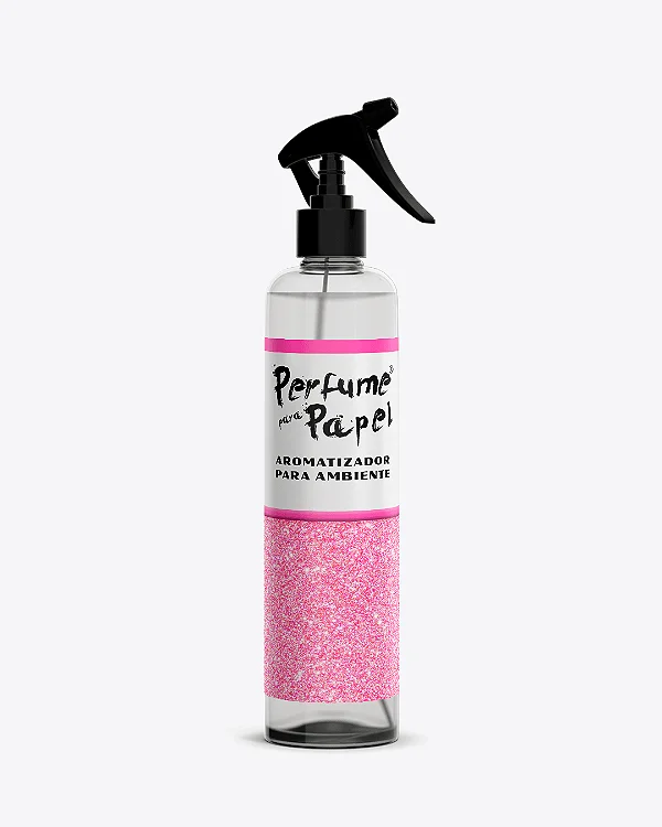 MUNDO COR DE ROSA 200 ml - SPRAY Perfume para Ambiente - Perfume para Papel