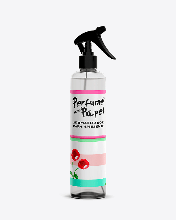 CEREJA E AVELÃ 200 ml - SPRAY Perfume para Ambiente - Perfume para Papel