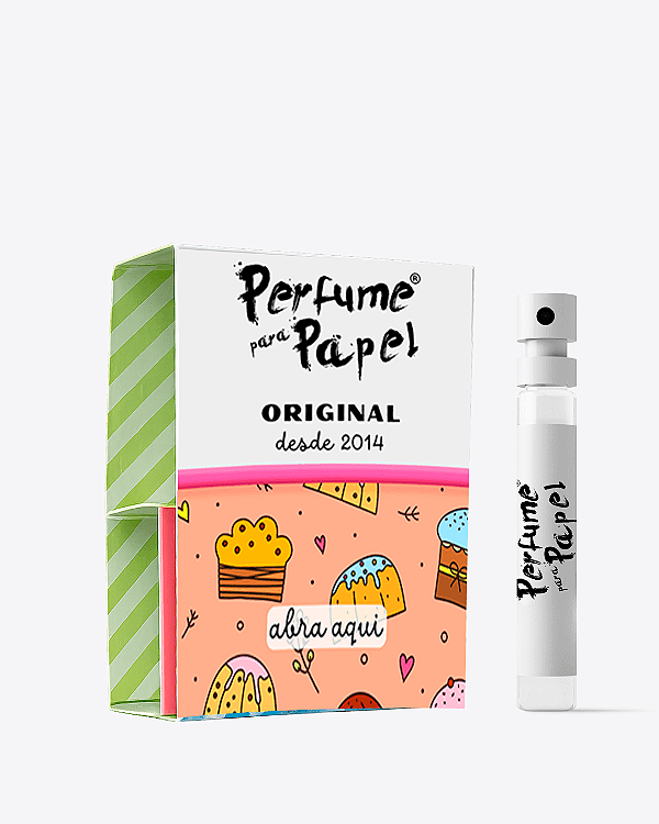 DELÍCIA NATALINA 2 ml - POCKET Perfume para Artesanato e Papelaria - Perfume para Papel