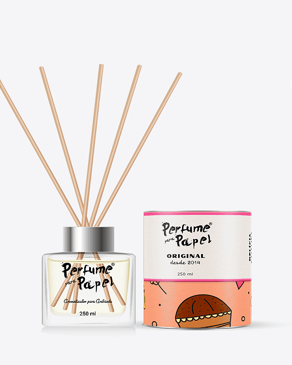 DELÍCIA NATALINA - Difusor de Varetas para Ambiente  250 ml com 10 varetas