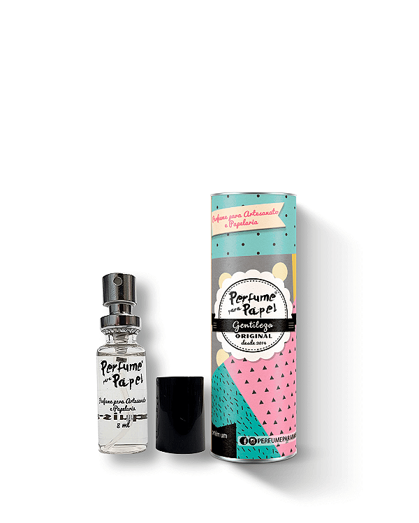 GENTILEZA 8 ml - MINI Perfume para Artesanato e Papelaria - Perfume para Papel