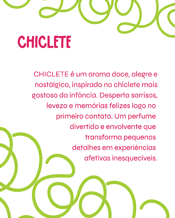 CHICLETE 100 Ml - MEGA Perfume Para Artesanato e Papelaria - Perfume para Papel