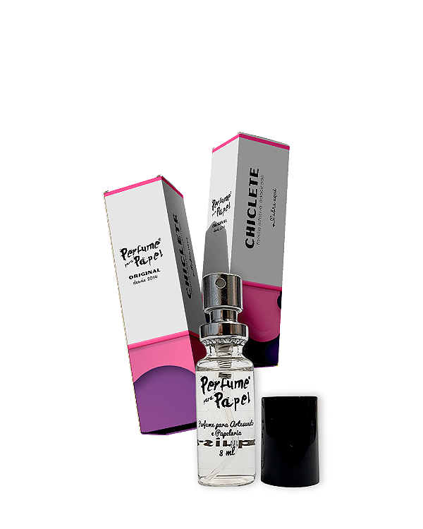 CHICLETE 8 ml - MINI Perfume para Artesanato e Papelaria - Perfume para Papel