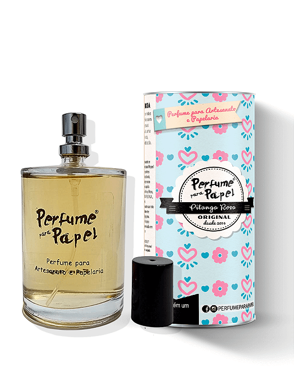 PITANGA ROSA 100 ml - MEGA Perfume para Artesanato e Papelaria - Perfume para Papel