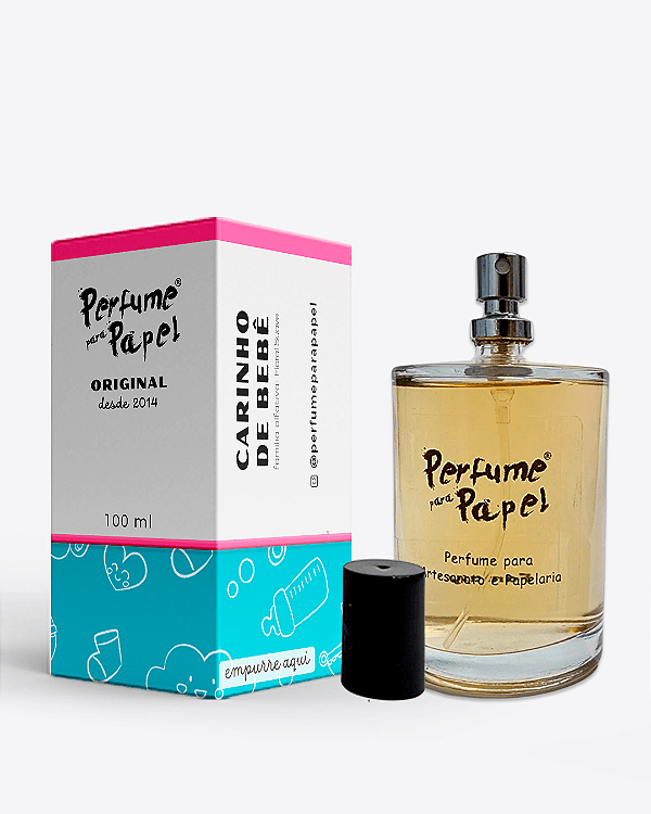CARINHO DE BEBÊ 100 Ml - MEGA Perfume Para Artesanato e Papelaria - Perfume para Papel