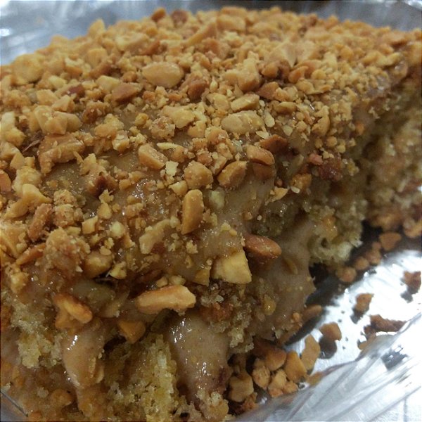 Bolo de Whey Protein Paçoca light