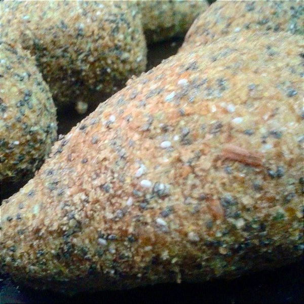 Coxinha de Batata doce com frango