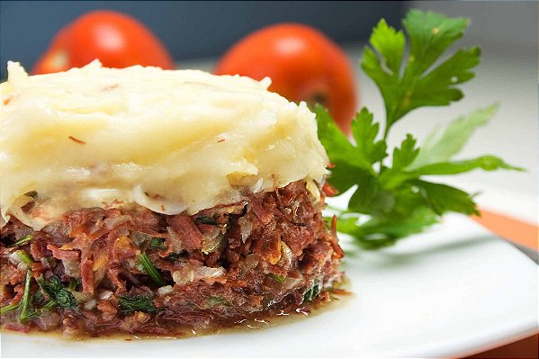 Escondidinho de Aipim