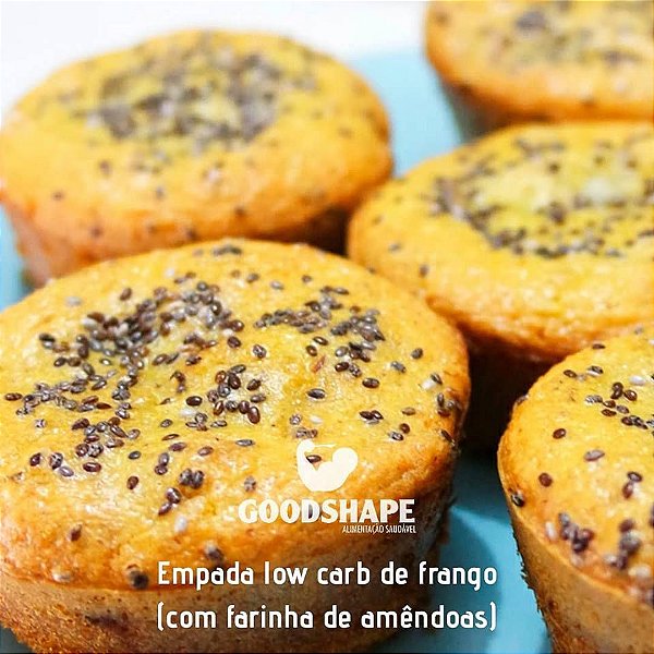 Empada Low Carb de frango
