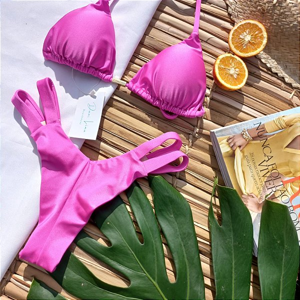 Biquíni Cortininha Gloss LIso