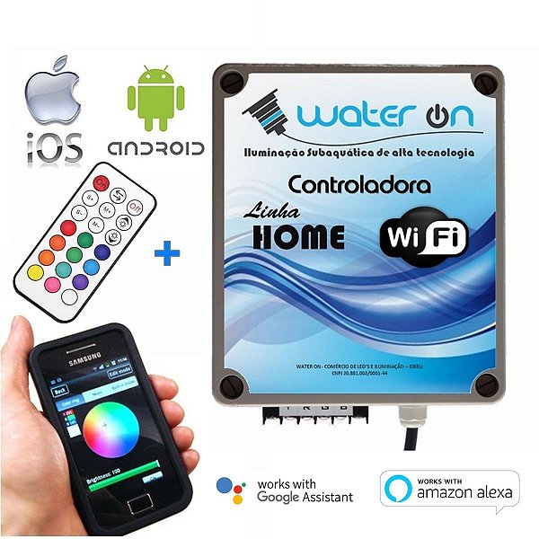 Central de Comando LED RGB Home WiFi Plus