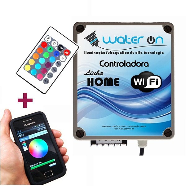 Central de Comando LED RGB Home WiFi Plus