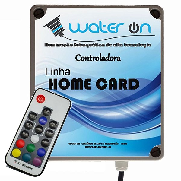 Central de Comando LED RGB Home CARD