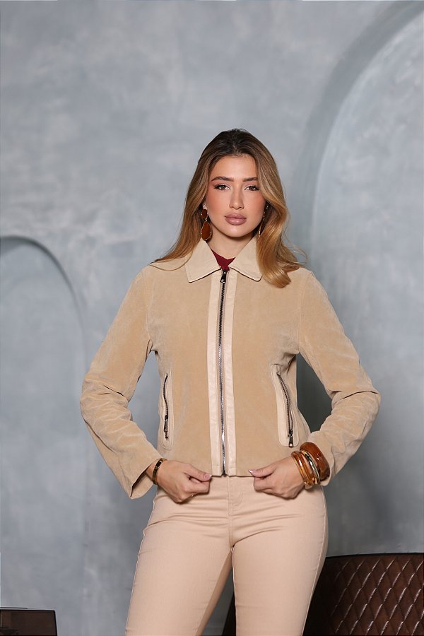 Jaqueta Suede Premium