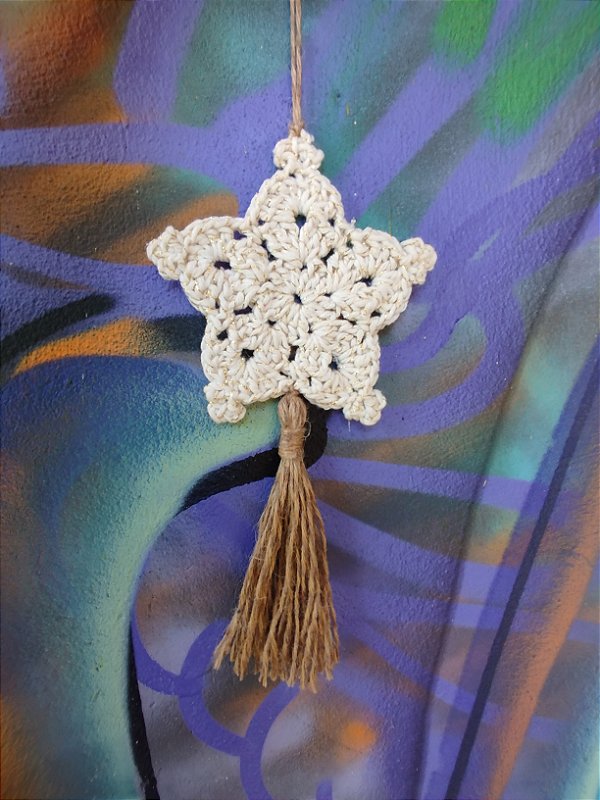 Enfeite estrela