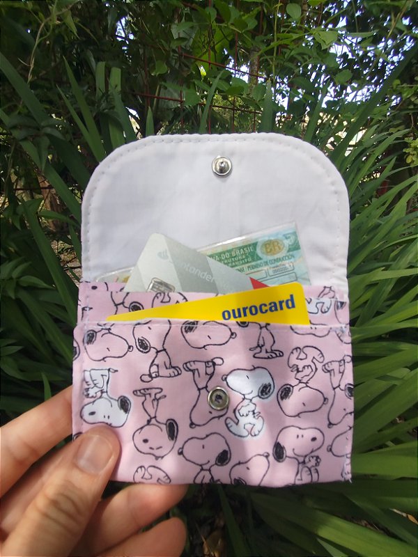 Minicarteira Snoopy