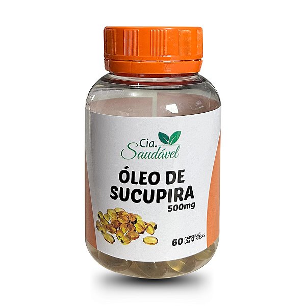 Óleo de Sucupira - Cia. Saudável - 60 Cápsulas 500mg