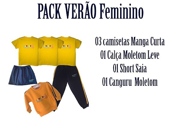 PACK Feminino VERÃO Canguru