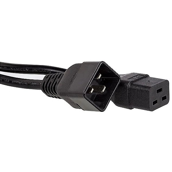 Extensão de Cabo de Força Tripolar IEC C20/C19
