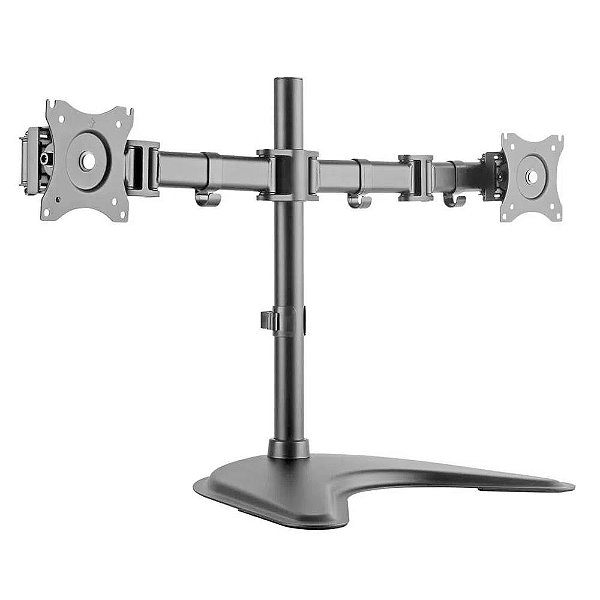 Suporte 2 Monitores de 13" a 27" Polegadas Vesa SBRM 720 Brasforma
