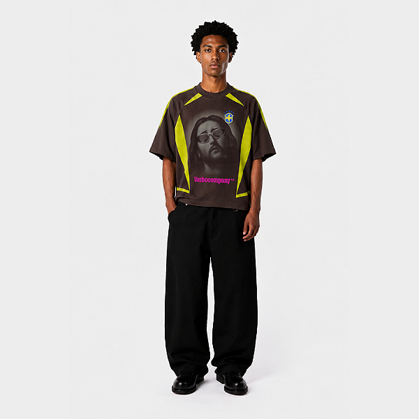 God Loves Brasil T-shirt - Brownie