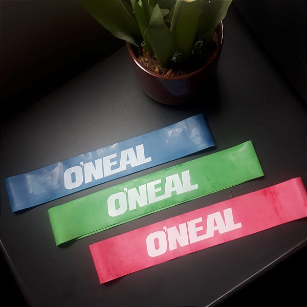 KIT FAIXA ELÁSTICA LÁTEX BAND COM 3 FAIXAS