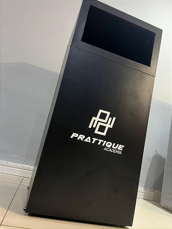 LIXEIRA PREMIUM MDF COM CESTO