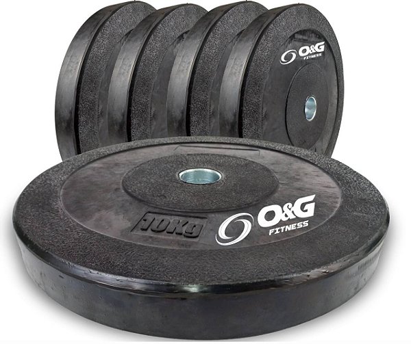 ANILHA OLÍMPICA BUMPER 100KG