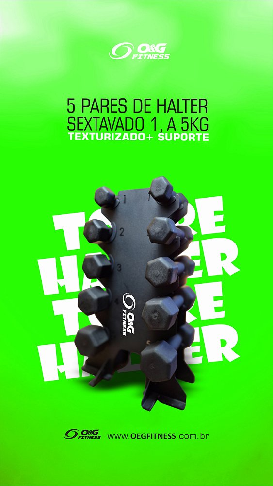 KIT THALTERES TEXTURIZADO C/ SUPORTE 5 PARES