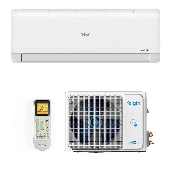 AR-CONDICIONADO SPLIT INVERTER II 9000 BTUS ELGIN ECO HIGH WALL SÓ FRIO 45HJFI09C2IA/45HJFE09C2NA 220V